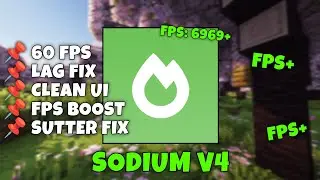 SODIUM MOD V4 For MCPE 1.21+ [FPS BOOST]