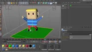 KoGaMa Block Boy Cinema4D Animation