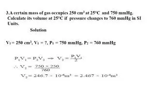 FORM 3 CHEMISTRY. TOPIC: GAS LAW. SUBTOPIC: BOYLE'S LAW. LESSON: 1