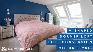 V-Shaped Dormer Loft Conversion - Milton Keynes