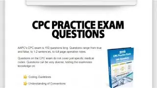 CPC Practice Exam (Medical Coding Exam)