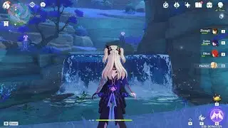 Electro Pillar Puzzle South East of Sangonomiya Shrine | Genshin Impact