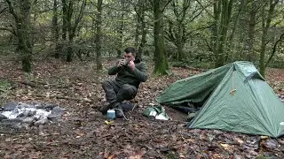 UK Wildcamping In Tent | Drinking Polypore Tea