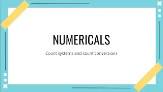 Numerical - Count system & Count conversions - GATE problems & solutions - TIPS