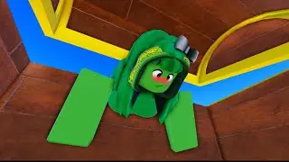 R63 GREEN BEAN STUCK ON CHEST?! | ROBLOX ANIMATION