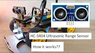 How HC-SR04 Ultrasonic Sensor works?