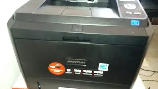 how to activate paper source automatically on pantum p3500dn printer | activate paper source tray 2
