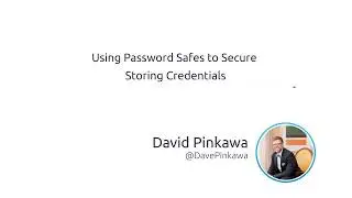 Using Password Safes to Secure Storing Credentials