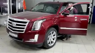 Автоматическая тонировка на Cadillac Escalade 2018 Рестайлинг