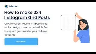 How to make 3x4 Instagram grid posts 