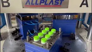 Allplast Two Color Cap Moulding Machine