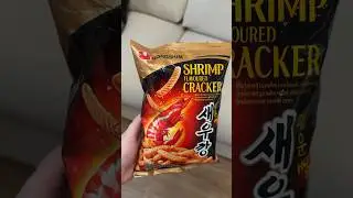 Дегустируем Креветочные Острые чипсы Nongshim  #еда #обзор