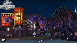 OMEGA 09 T-REX BOSS BATTLE - jurassic world the game