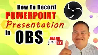 How to use OBS in Recording Powerpoint Slide