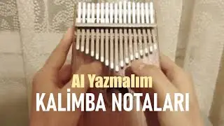Selvi Boylum Al Yazmalım | Kalimba Notaları #1 | 