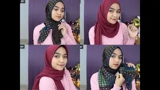 Tutorial Hijab Pashmina | Udah lama gak tutorial jilbab | Cara Pake Pashmina | Rafchannisa