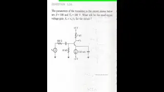 How To Calculate The Voltage Gain of a Transistor Amplifier | Free Crash Course by Shubham Chachan