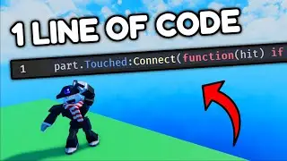 I Made a ROBLOX Game With 1 LINE of Code!