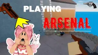 Strawberry Vlogz #7: Playing #roblox #arsenal | seasidestrawberrii