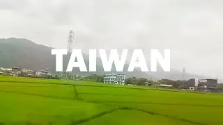 #Railway scenery in eastern Taiwan #台灣東部鐵道風景 #taiwan nature #taiwan village life #nature
