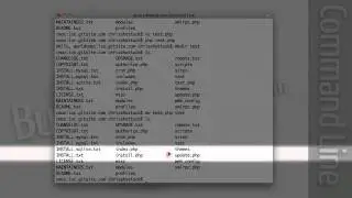 9. How to create, move, copy and remove files on the command line (a Drupal how-to)