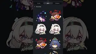 Honkai Star Rail Animated Stickers for Whatsapp and Discord