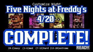 Five Nights at Freddy's Iceberg Creator and Longtime Superfan Beats Fnaf 1 4/20 for the First Time!