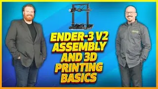 3D Printing for Beginners - Assembling the Ender-3 V2 and Discussing the Basics