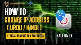 How to change IP address in Kali Linux -_-Linux for Ethical Hackers - Ifconfig command ( urdu Hindi)