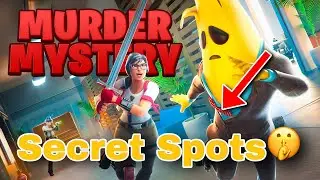 Fortnite Murder Mystery Best Secret Spots..👀!