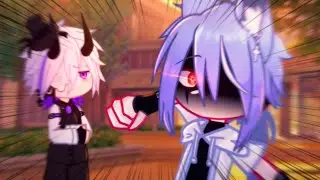 don't mess with my people // meme // Gacha club