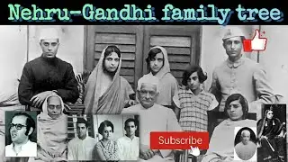 Nehru–Gandhi Family tree || Important topic || gain knowledge