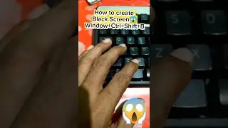 how to fix black screen on windows10 laptop/desktop 