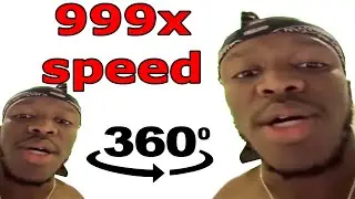 KSI - Thick of It 999x Speed 360º