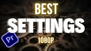 OPTIMIZE Sequence Settings: Premiere Pro