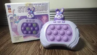UNBOXING POP IT STELLALOU - SPEED PUSH GAME Machine ELEKTRONIK 