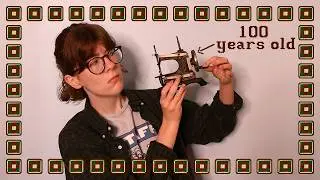 Trying to sew with a 100 year old antique