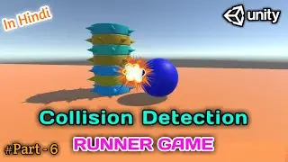 How  to Detect Collision in Unity - Player Collide to Trap / Unity indie game development in hindi