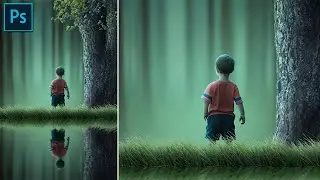 Reflection Photoshop Photo Manipulation Tutorial