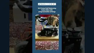 Sepeda Robot Penyeimbang Mandiri Cetak 3D dengan pengaturan yang dapat diprogram #iotinnovation