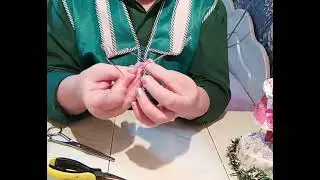 Frame for a cotton toy, Zmey Gorynych. 1 hour.