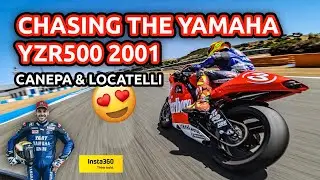 Chasing Biaggi's Yamaha YZR500 '01 ! DREAM BIKE! Locatelli & Canepa