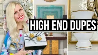 *I SAVED THOUSANDS* DIYING DESIGNER HOME DECOR! + STYLING TIPS!