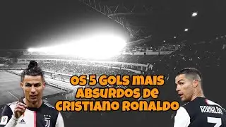 5 gols mais aburados de Cristiano Ronaldo