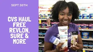 Free Revlon, Sure, Nail Polish & More| CVS Extreme Couponing Haul | Sept 30th