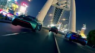 Simple Car Race animation ( Animated by Blender3D)