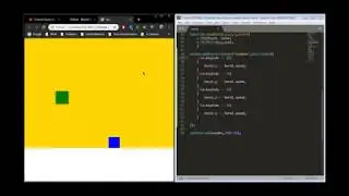 Tutorial Game with Js and HTML5 (Keyboard control  - Collisions) - (DARIJA) PART3