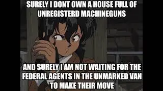 There are ATF agents outside my house