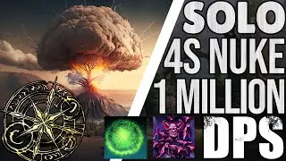🎭💣 1 𝙈𝙞𝙡𝙡𝙞𝙤𝙣 DPS vMoS First Boss 𝟰𝘀 Nuke「 Solo Stamplar 」ESO Firesong