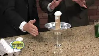 Egg Drop Inertia Challenge - Cool Science Trick